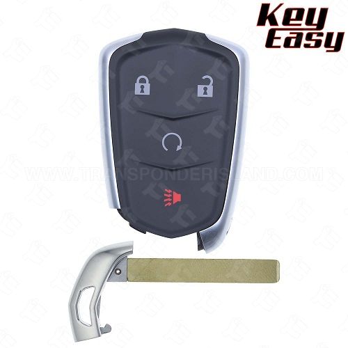 2019 - 2021 Cadillac XT4 Smart Key 4B Remote Start - HYQ2ES - AFTERMARKET