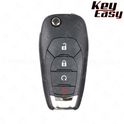2019 - 2026 Chevrolet Remote Flip Key 4B Remote Start - LXP-T004 - AFTERMARKET