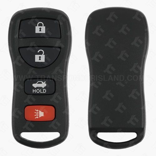 Xhorse Wired Universal Remote Head Key for VVDI Key Tool - Nissan Remote Style 4B Trunk XKNI00EN