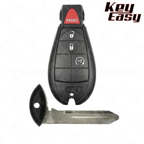 2013 - 2021 Ram Fobik Key 4B Remote Start - GQ4-53T - AFTERMARKET