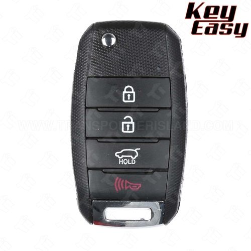 2016 - 2020 Kia Sorento Remote Flip Key 4B Hatch Gen 2 - OSLOKA-910T (UM) - HY18R AFTERMARKET