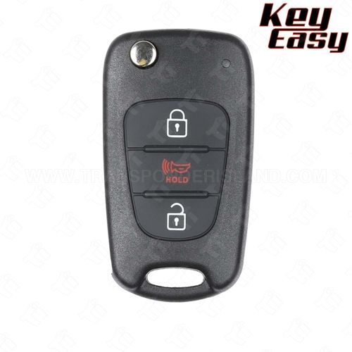 2012 - 2013 Kia Sportage Remote Flip Key 3B Gen 1 - NYOSEKSAM11ATX (SL) - AFTERMARKET