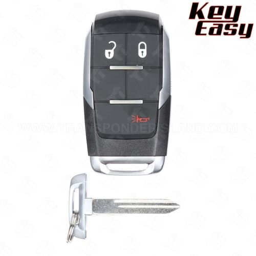 2019 - 2021 Ram Pickup Smart Key 3B - GQ4-76T - 433 MHz - 68538048AB - AFTERMARKET