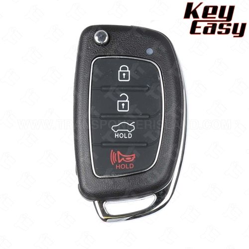 2017 - 2020 Hyundai Sonata Remote Flip Key 4B Trunk - TQ8-RKE-4F25 - AFTERMARKET