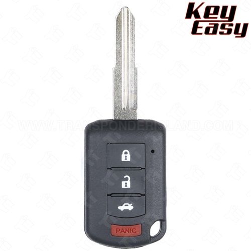 2016 - 2017 Mitsubishi Lancer Remote Head Key 4B Trunk with Shoulder - AFTERMARKET