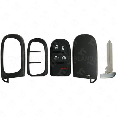 2013 - 2018 Ram Smart Key Shell Case 5B Air Suspension / Starter with Y159 Emergency Key