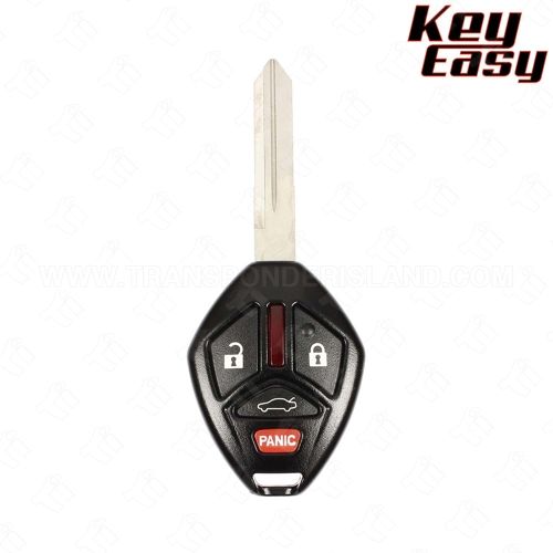 2006 - 2007 Mitsubishi Eclipse Galant Remote Head Key 4B Trunk No Shoulder - OUCG8D-620M-A - AFTERMARKET