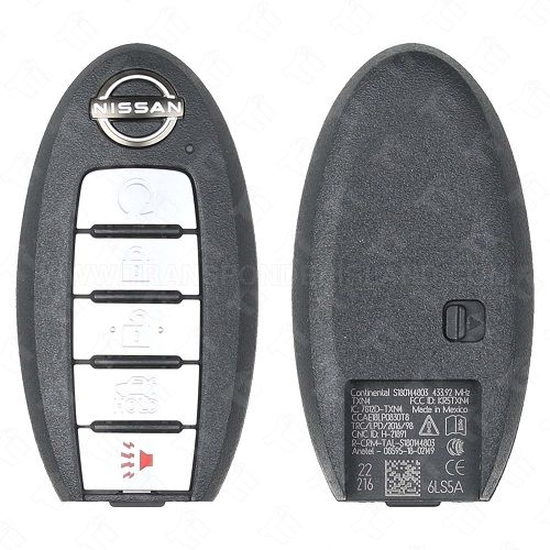 2022 - 2025 Nissan Altima Smart Prox Key 5B Trunk / Remote Start - KR5TXN4 285E3-6LS5A