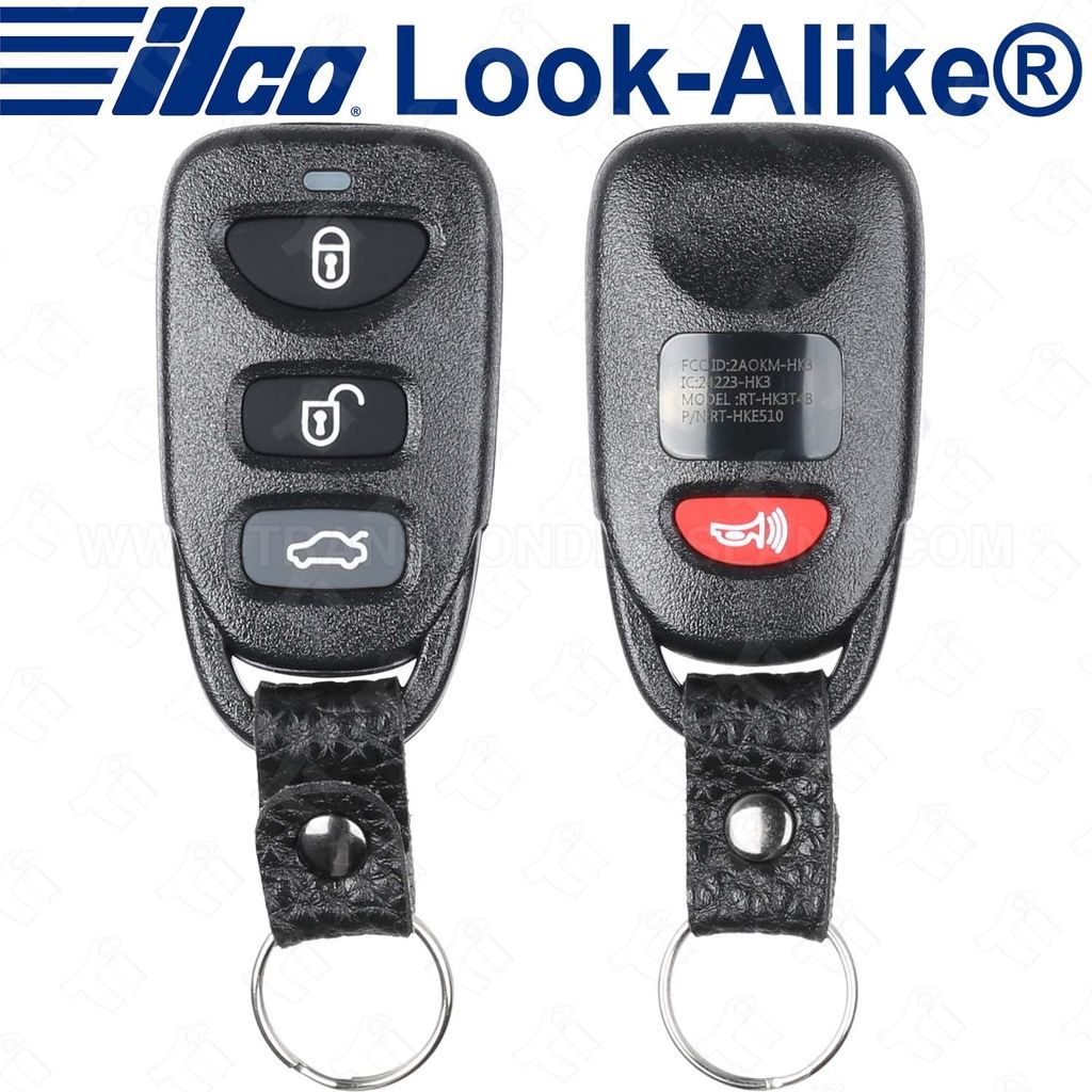 Ilco Hyundai Keyless Entry Remote - 4B Trunk - RKE-HYUN-4B3 - Replaces: TQ8RKE-3F03