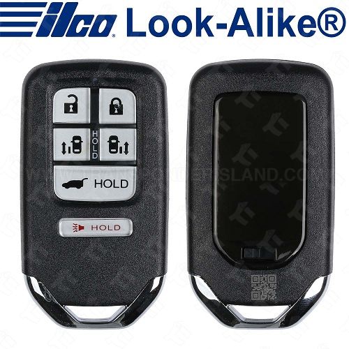 Ilco Honda Smart Key - 6B Hatch / Doors - PRX-HON-6B2 / 6B3 / 6B1 - Replaces: 72147-TK8-A51