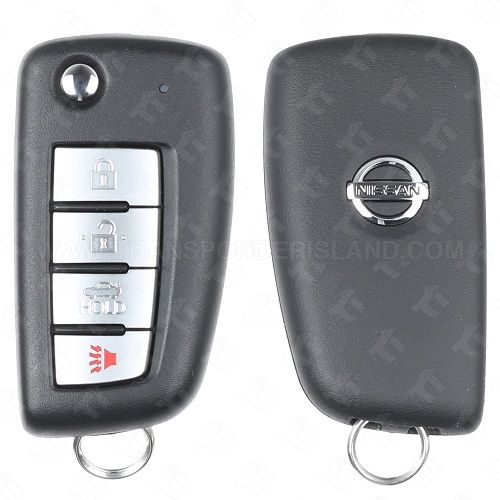 2021 Nissan Versa 4B Trunk Remote Flip Key - CWTWB1G767 H0561-5EF0C