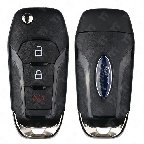 2023 - 2024 Ford 3 Button Remote Head Flip Key - 434 Mhz.