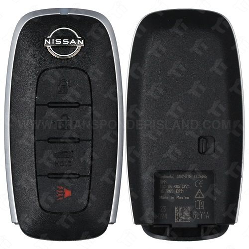 2022 - 2024 Nissan Sentra Versa Smart Prox Key - 4B Trunk - KR5TXPZ1 285E3-6LY1E