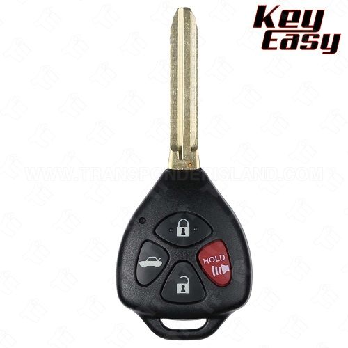 2008 - 2012 Toyota Corolla Avalon XL XLS Remote Head Key 4B Trunk - AFTERMARKET