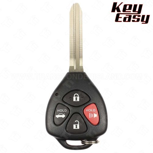 2009 - 2016 Toyota Corolla, Venza Remote Head Key 4B Trunk - AFTERMARKET