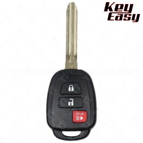 2012 - 2017 Toyota Prius C 3B Remote Head Key - AFTERMARKET