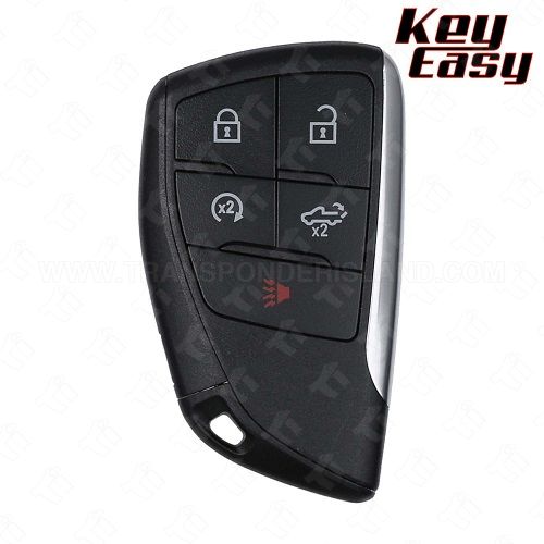 2022 - 2024 Chevrolet Silverado Smart Key - 5B Tailgate/Starter - YG0G21TB2 - Replaces OE P/N: 13548437 - AFTERMARKET