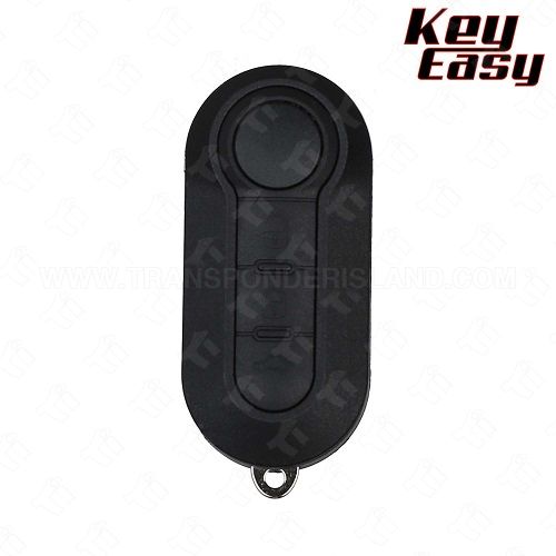 Fiat Ram Remote Flip Key Delphi - Replaces: LTQF12AM433TX - AFTERMARKET