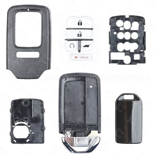 2016 - 2025 Honda Smart Key Shell Case 5B Hatch / Starter - **See Description for Compatible FCC's