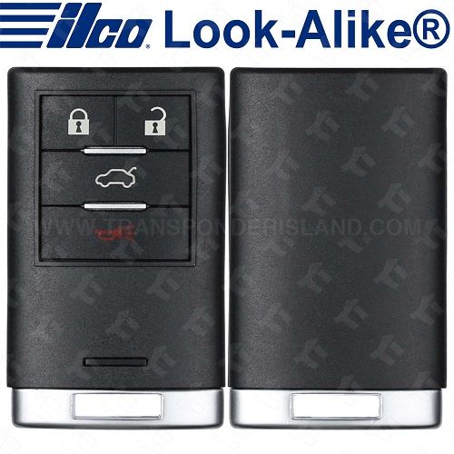 Ilco Cadillac Smart Key - 4B Trunk - PRX-CAD-4B4 - Replaces: 25946298