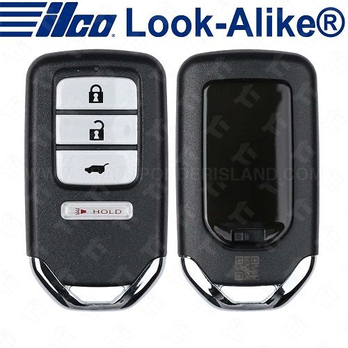 Ilco Honda Pilot Odyssey Type R Smart Key - 4B Hatch - KR5V2X - PRX-HON-4B3 Replaces OE P/N: 72147-TG7-A01