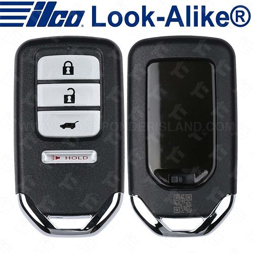 Ilco Honda Smart Key - 4B Hatch - PRX-HON-4B4 - Replaces: 72147-T0A-A11