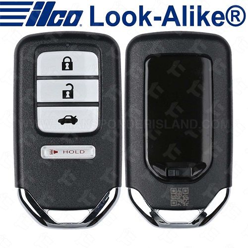 Ilco Honda Accord Civic Smart Key - 4B Trunk - ACJ932HK1210A - PRX-HON-4B5 Replaces OE P/N: 72147-T2A-A11