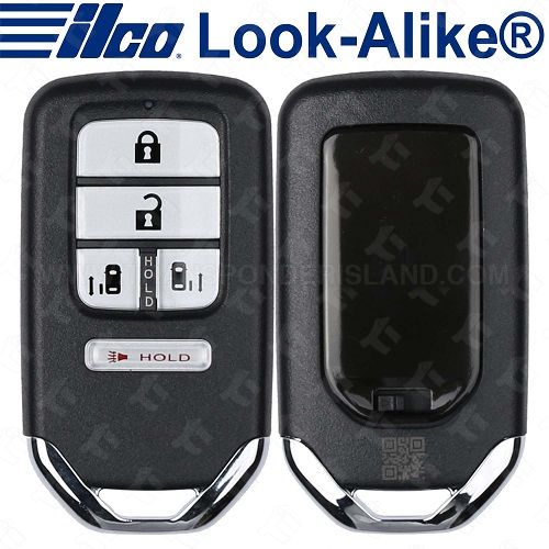 Ilco Honda Smart Key - 5B Power Doors - PRX-HON-5B5 - Replaces: 72147-TK8-A81