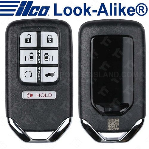 Ilco Honda Odyssey Smart Key - 7B Hatch/Remote Start/Power Doors - KR5V2X - PRX-HON-7B1 / PRX-HON-7B2 / PRX-HON-7B3 Replaces OE P/N: 72147-THR-A11