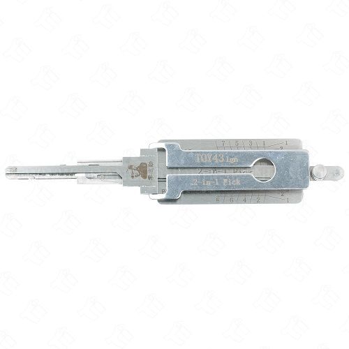 Original Lishi Toyota Ignition 8 Cut 2-In-1 Pick and Decoder TOY43