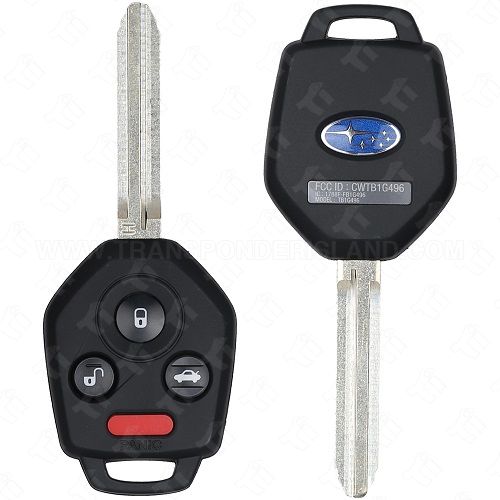 2024 - 2026 Subaru Remote Head Key 4B Trunk - White CWTB1G496 - Subaru H Chip 57497AN03A