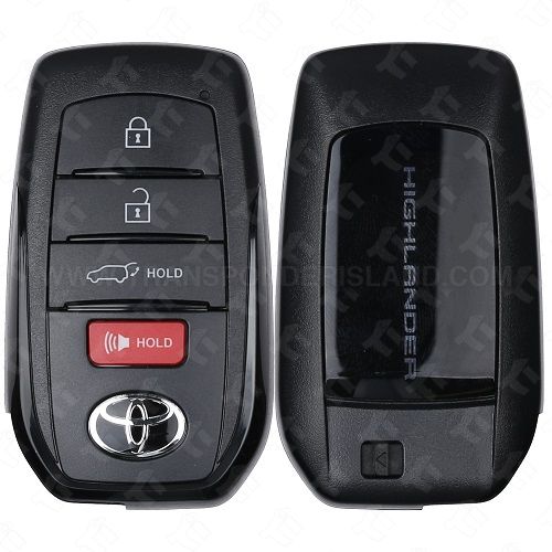 2024 - 2026 Toyota Highlander Smart Key 4B Hatch - HYQ14FBX 8990H-0E601