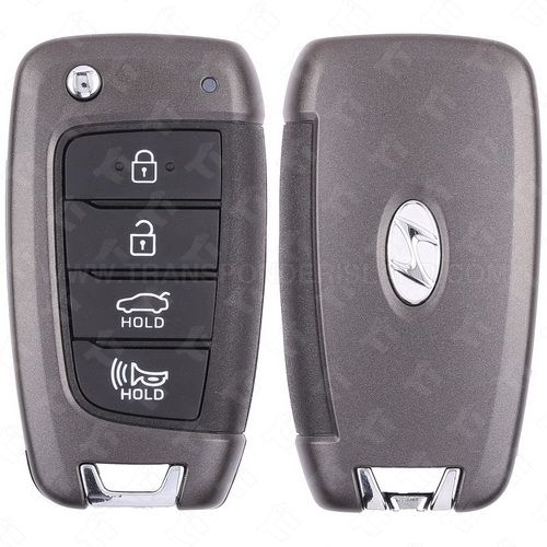 2023 - 2024 Hyundai Elantra Remote Flip Key 4B Trunk - NYOMBEC4TX2004 KK12 - 434 MHz - With Chip 95430-AA600