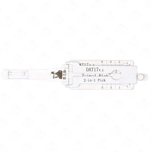 Original Lishi Nissan Subaru DAT17 10 Cuts 4 Track AG 2-In-1 Pick and Decoder