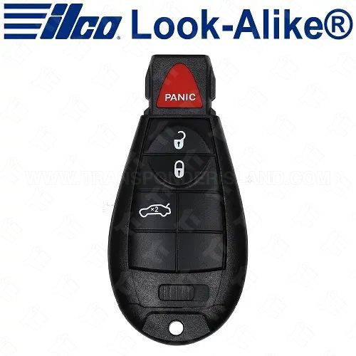 Ilco Chrysler Dodge Fobik Key - 4B Trunk - POD-LAL-4B1 - Replaces: IYZ-C01C
