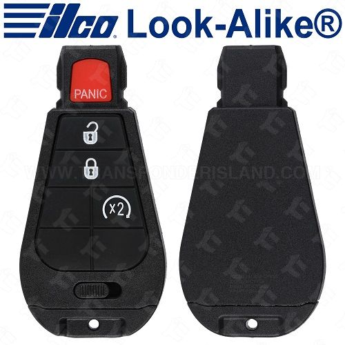 Ilco Ram Fobik Key 4B Remote Start - Replaces GQ4-53T - POD-LAL-4B4