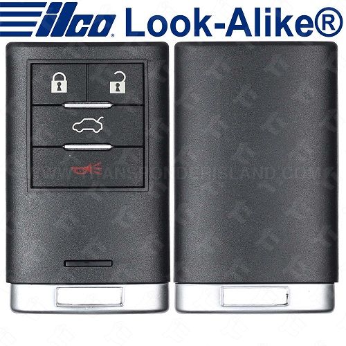 Ilco 2008 - 2013 Cadillac CTS DTS STS Smart Key - 4B Trunk - PRX-CAD-4B5 Replaces 25946298