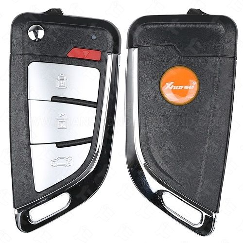 Xhorse Wireless Remote Smart Key with Super Transponder Chip XEKF20EN - PURPLE