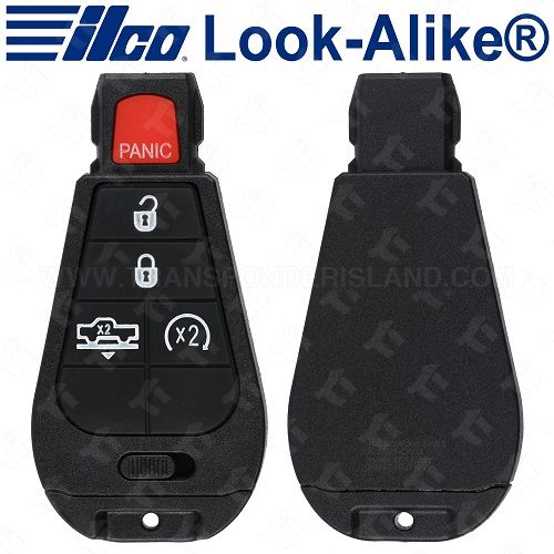 Ilco Dodge Ram Fobik Key  5B  - Replaces GQ4-53T - POD-LAL-5B5