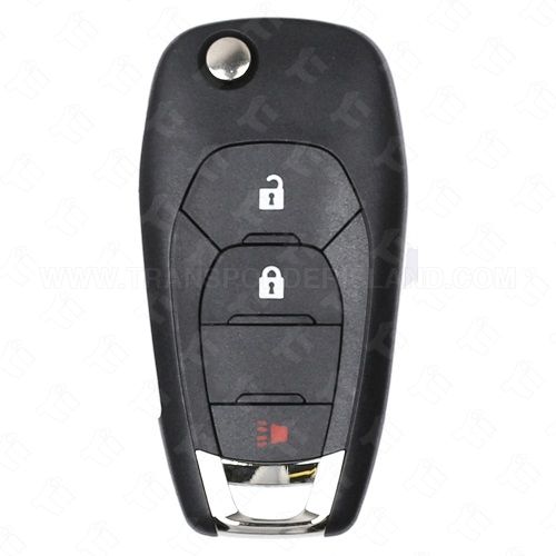 Chevrolet Flip Key Shell 3B - LXP-T003 / LXP-T004
