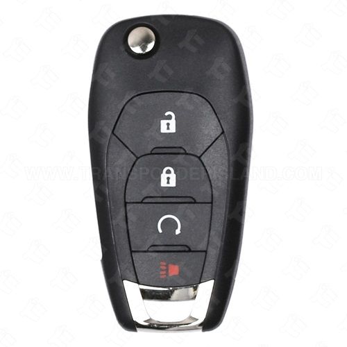 Chevrolet Flip Key Shell 4B Remote Start - LXP-T003 / LXP-T004