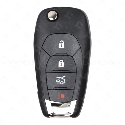 Chevrolet Flip Key Shell 4B Trunk - LXP-T003 / LXP-T004