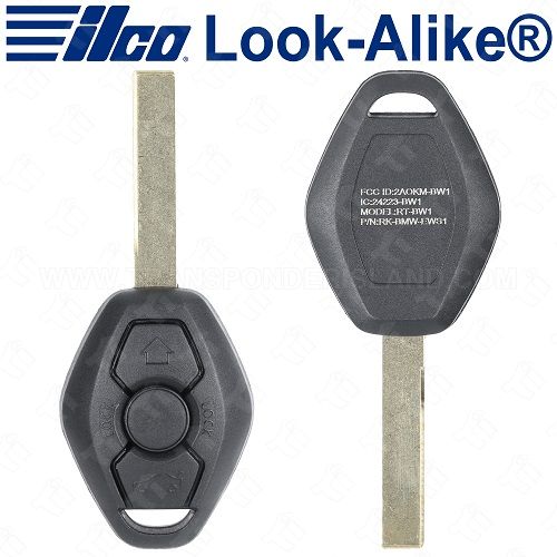 Ilco 2000 - 2009 BMW Remote Head Key - Replaces LX8 FZV - RHK-BMW-3B1