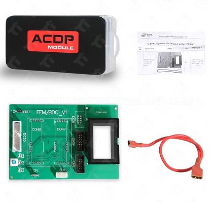 Yanhua ACDP Module 2 BMW FEM/BDC Module for IMMO Key Programming Odometer Reset Module Recovery with License A50A A50C