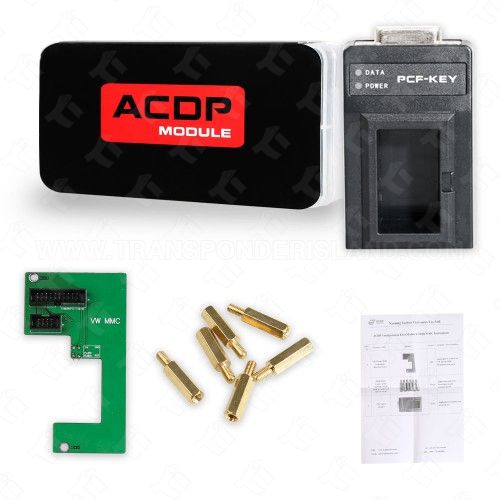 Yanhua Mini ACDP Module 6 for VW MQB/MMC IMMO Mileage Adjustment Newly Add PCF-key Adapter with License A601