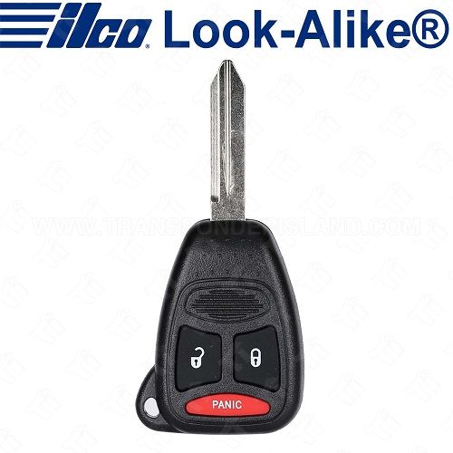 Ilco Dodge Durango Remote Head Key 3B - Replaces KOBDT04A - RHK-CHRY-3B2