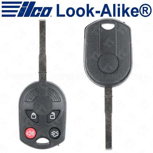 Ilco Ford Remote Head Key - 4B Trunk - Replaces OUCD6000022 - RHK-FORD-4B1HS - HU101