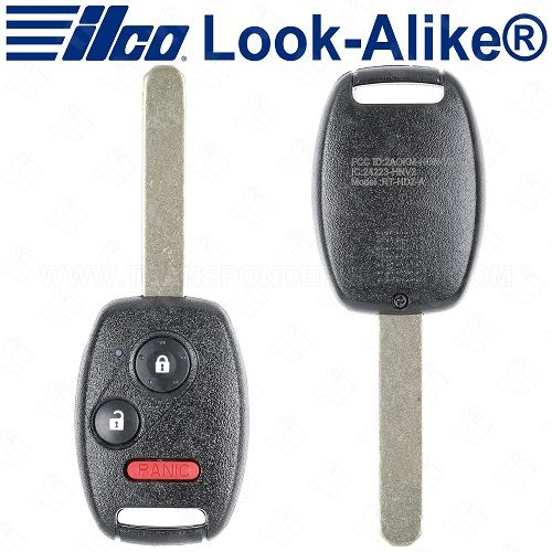 Ilco Honda Remote Head Key - 3B - RHK-HON-3B1 - Replaces: MLBHLIK-1T