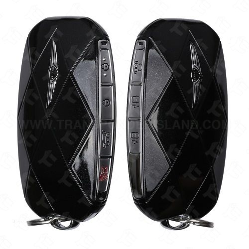 2024 - 2026 Genesis GV80 Smart Key 7B - TQ8-FOB-4F75U44 - Black Shell - 95440-T6AA0