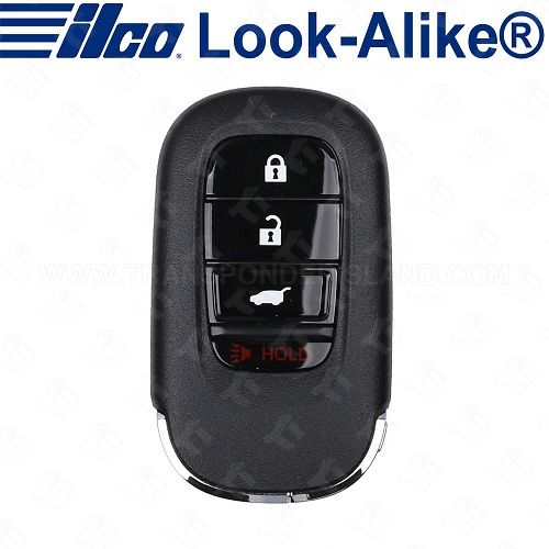 Ilco Honda Smart Key 4B Hatch - PRX-HON-4B6 - Replaces: 72147-T43-A01